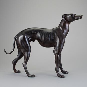 INREDNINGSSKULPTUR, brons, 1900-talets andra hälft.