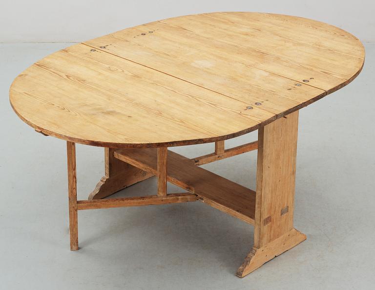 SLAGBORD, allmoge, 1800-tal.