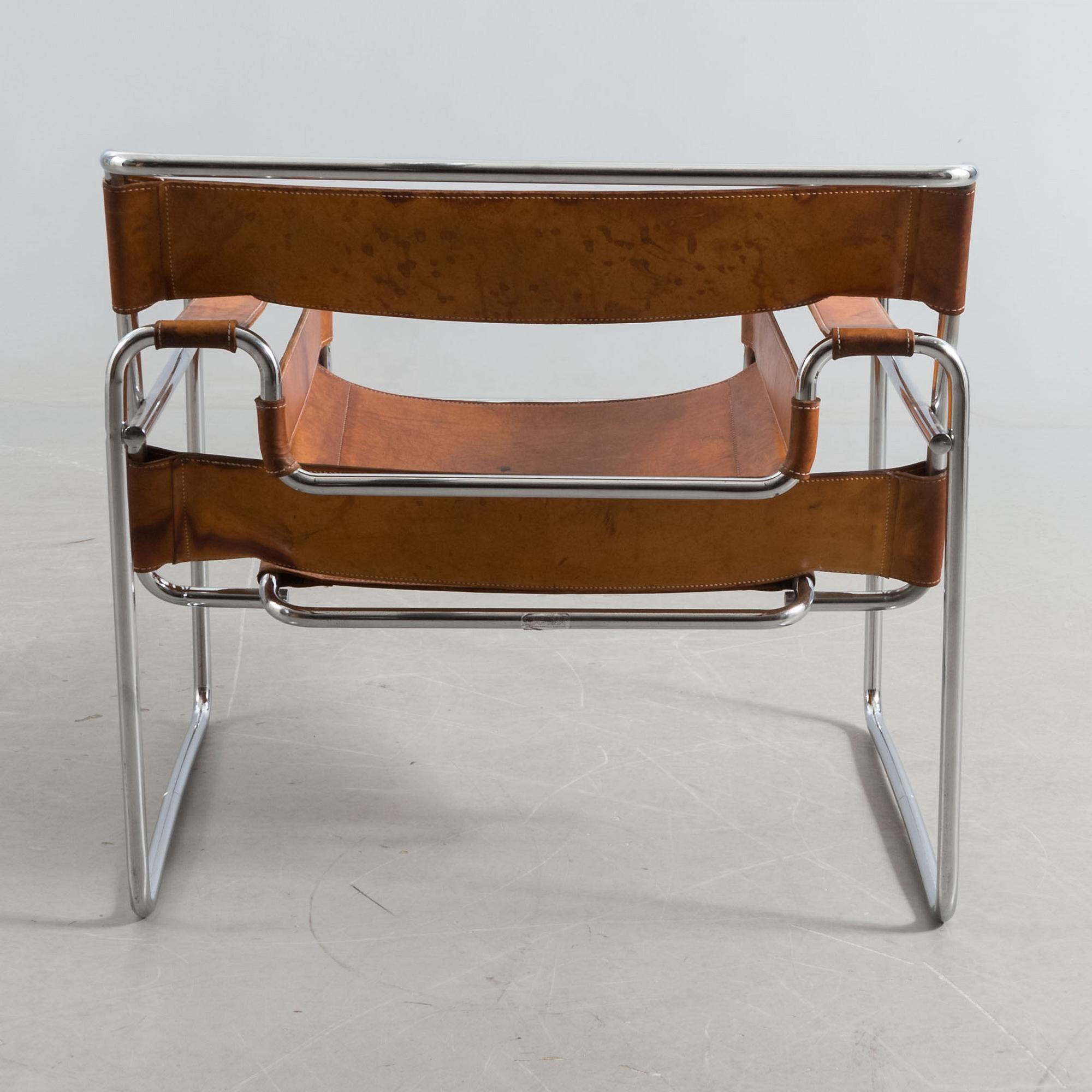 FÅTÖLJ, "Wassily", Marcel Breuer, Gavina, 1960/70-tal.