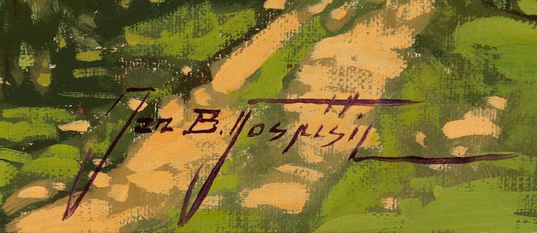 Jan Bohumil Pospísil, Sydländskt landskap.