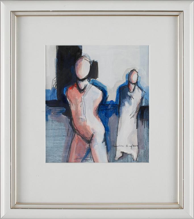 ANETTE ENGLUND, blandteknik, sign.