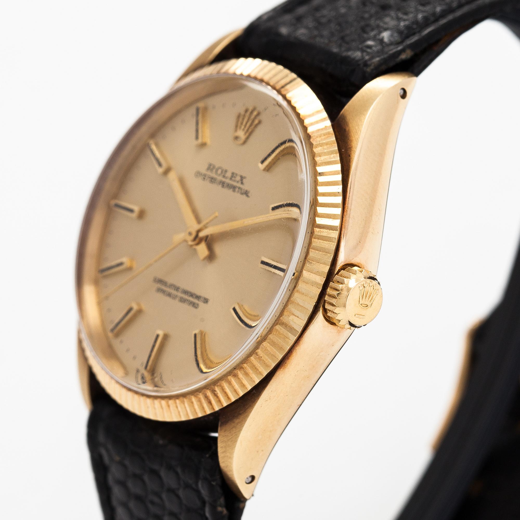 Rolex, Oyster Perpetual, wristwatch, 34 mm.