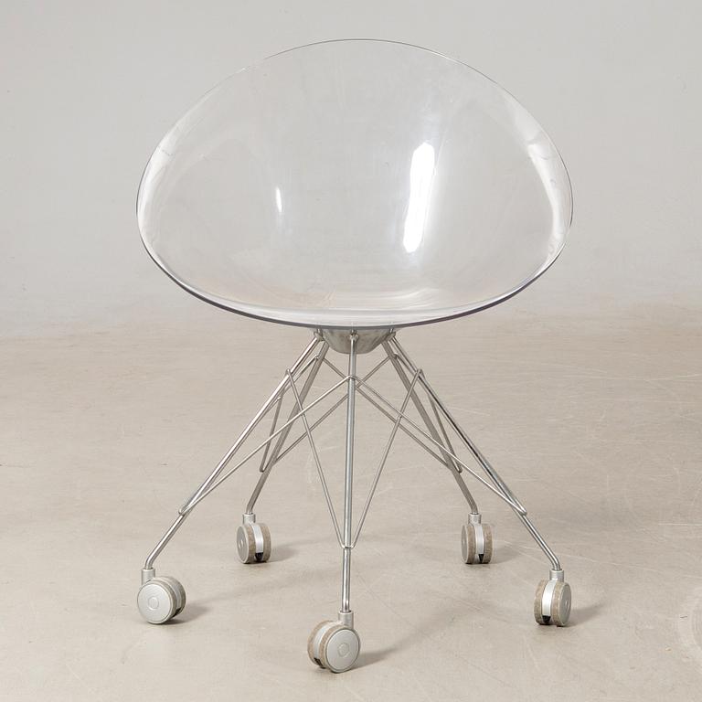Philippe Starck, kontorsstol, "Eros", Kartell, Italien, 1900-talets senare hälft.