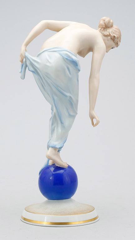 FIGURIN, porslin, Ernst Wenck, Rosenthal.