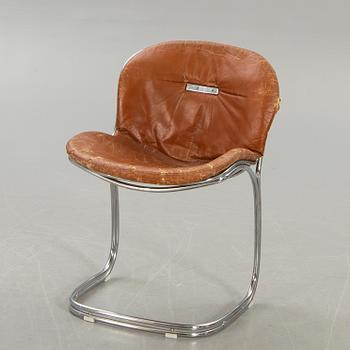 Gastone Rinaldi, Chairs, "Sabrina", 6 plus 1 chair, Italy, 1970s.