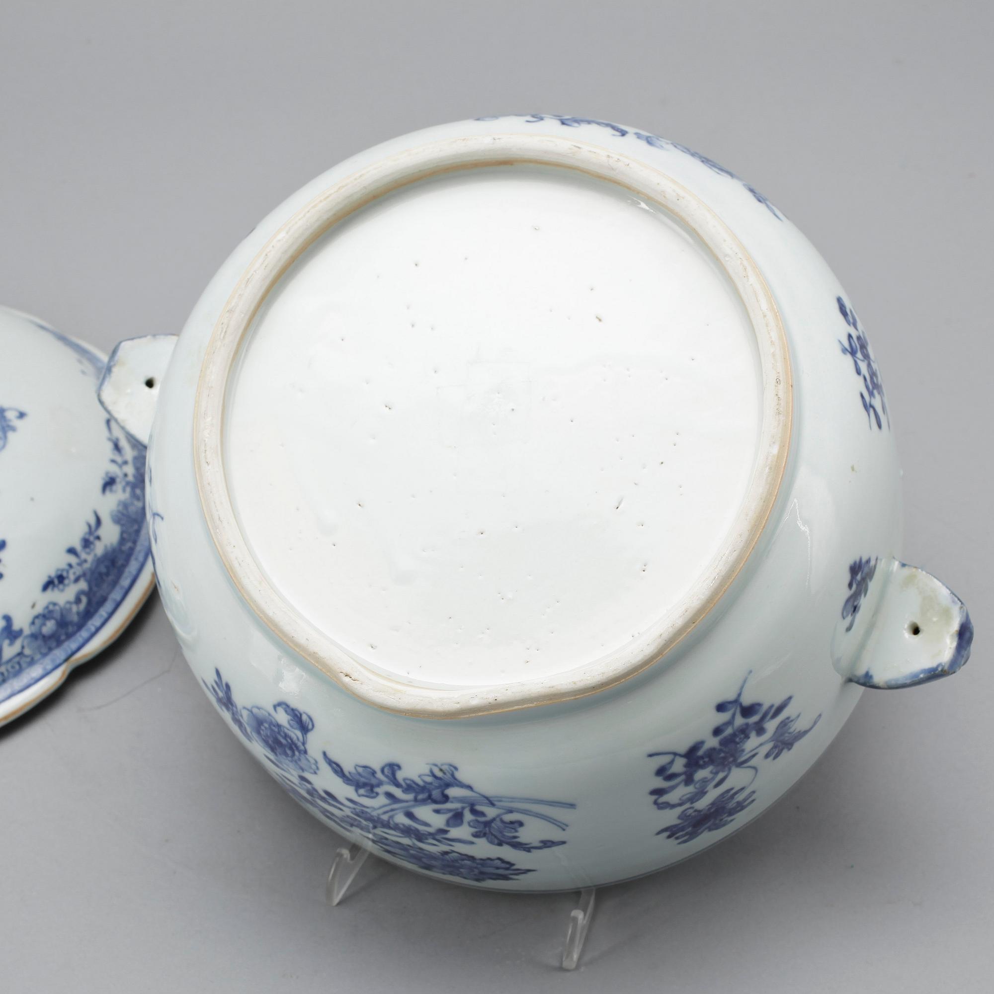 TERRIN, porslin, Kina, Qing dynastin, Qianlong, (1736-1795).