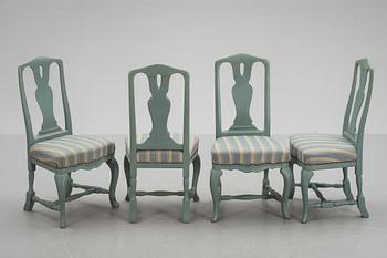 STOLAR, 4 st, rokokostil, 1900-tal.
