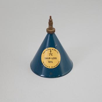 "Excelsior" IV Ship-log", brass, Walker's England, first half of the 20th century.