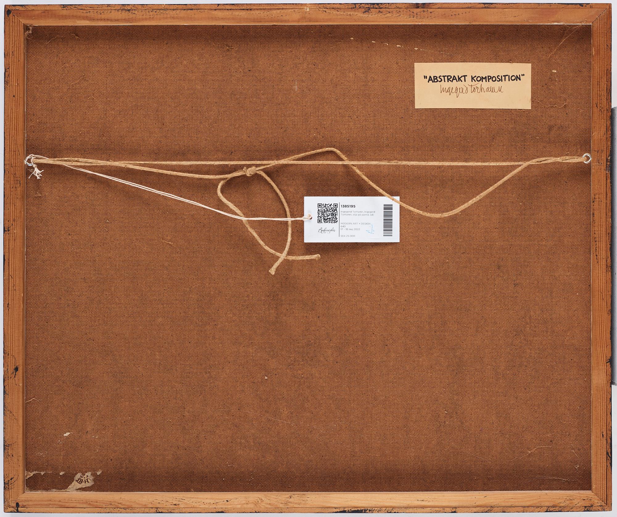 Ingegerd Torhamn, "Abstrakt komposition".