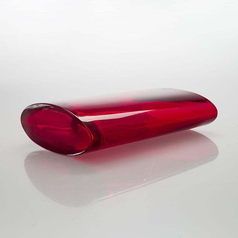 Tapio Wirkkala, maljakko, "Ovalis" signeerattu TW Iittala 2008/108.