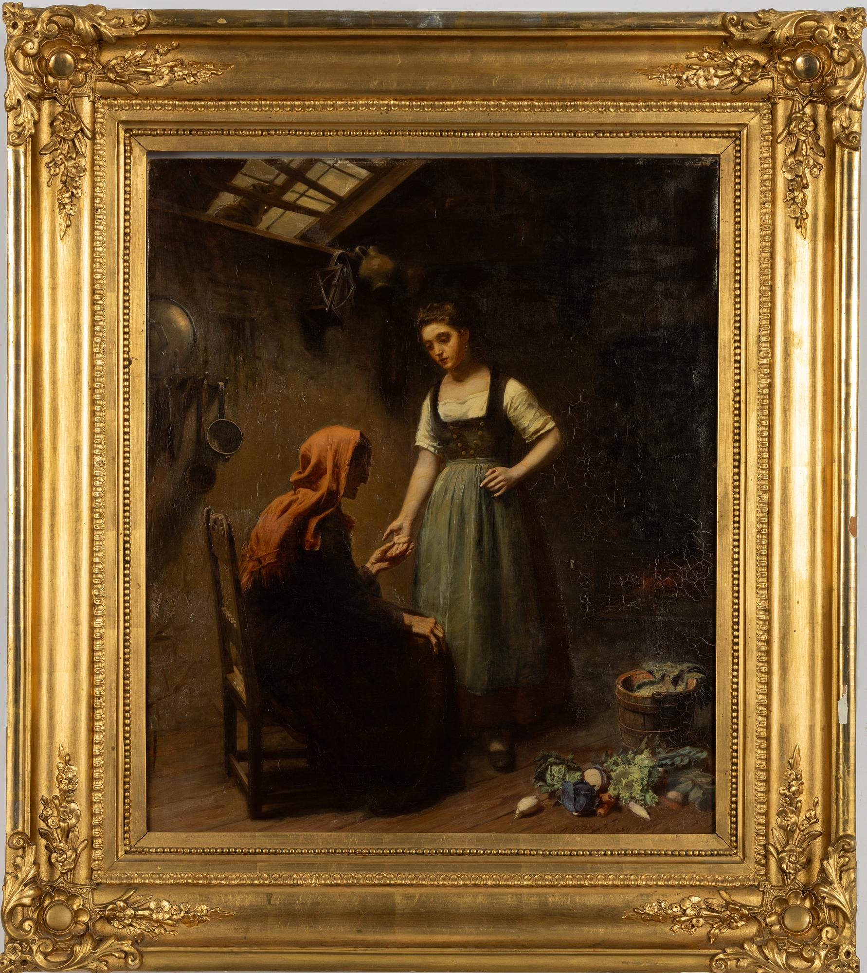 Axel Gustav Hertzberg, At the Fortune Teller.