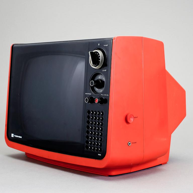 TV, Toshiba, Modell 12SS, 1970-tal.