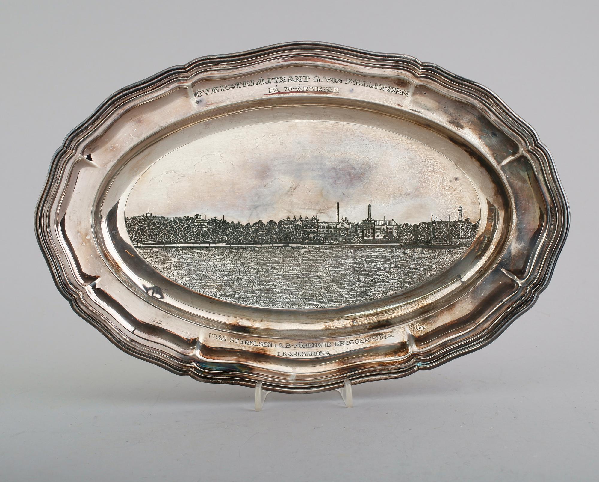 FAT, silver, Stockholm 1929. Vikt ca 473 gram.