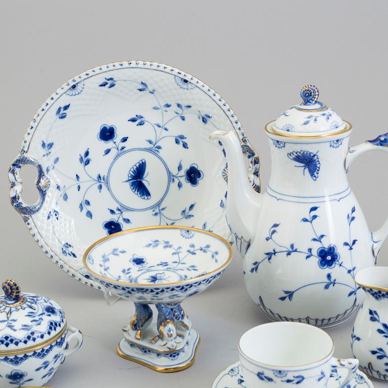 33 pcs of porcelain coffee set by BIng & Grondal.
