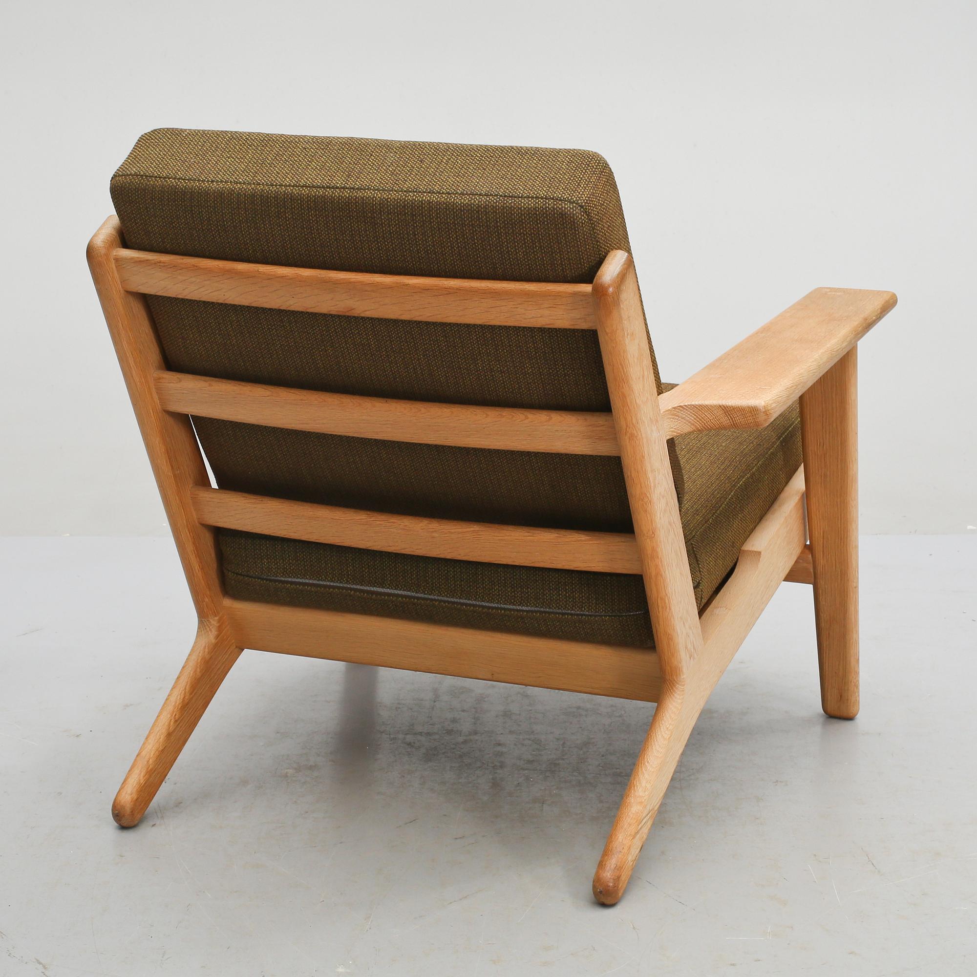 FÅTÖLJ, "GE 290", Hans J Wegner, Getama, Danmark, 1900-talets andra hälft.