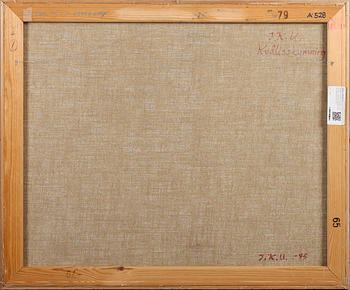 IRENE K:SON ULLBERG, olja på duk, monogramsignerad och daterad -95.