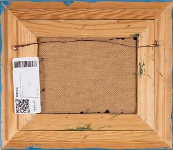 BENGT ELDE, Oil on panel, signed.