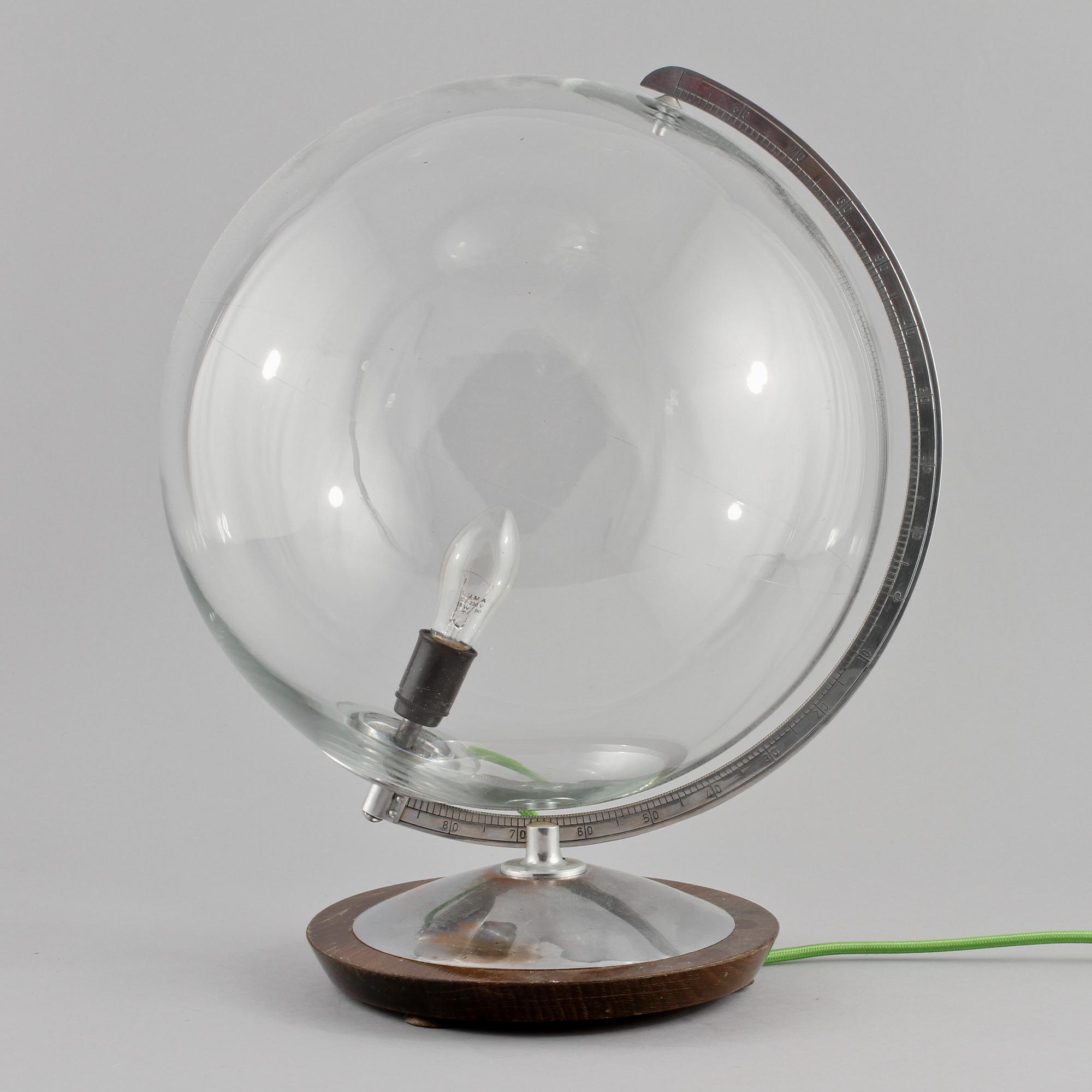 BORDSLAMPA, omkring 1900-talets mitt.