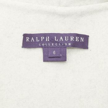 RALPH LAUREN collection, a black and white wool and cashmere jacket, size 6.