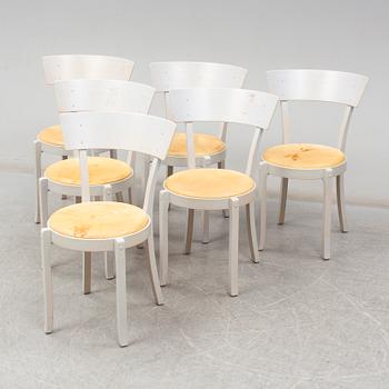 ÅKE AXELSSON, six 'Gästis' chairs from Galleri Stolen, 1996.