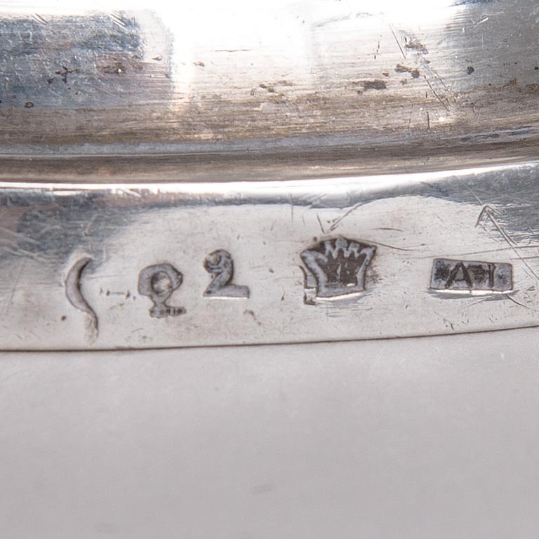 COFEE POT, silver, Adam Ingman Kuopio 1836, weight 542 g.