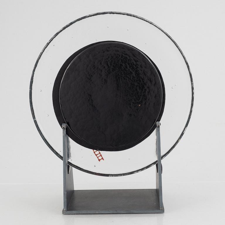 Bertil Vallien, a unique glass sculpture, Kosta Boda.