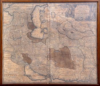 Lotter Tobias Conrad, map 1740s "Opulentissimi Regni Persiae juxta suas provincias...".