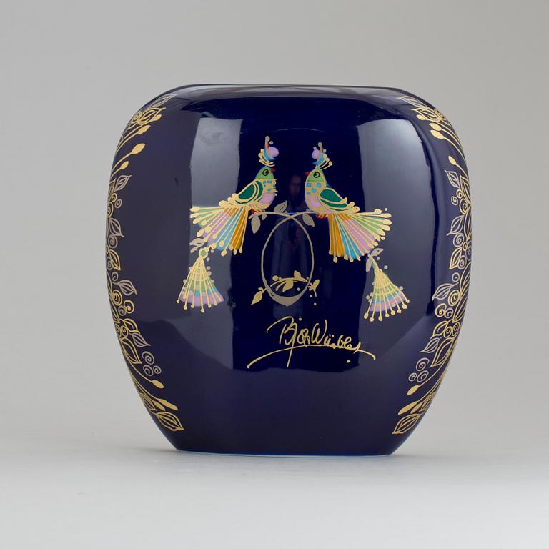 BJÖRN WIINBLAD, vas, porslin, Rosenthal, Studio-Line, 1900-talets fjärde kvartal.