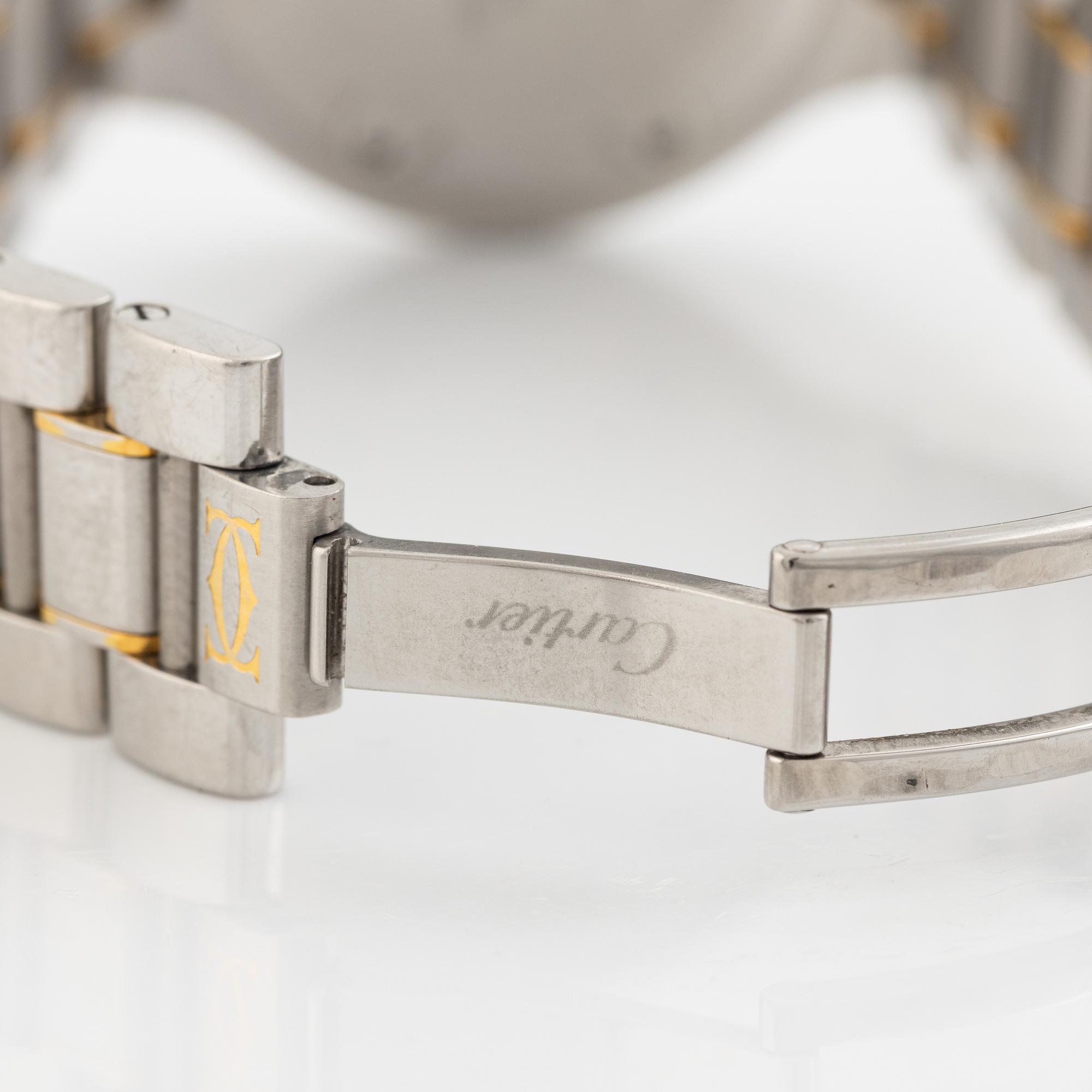 must de CARTIER, Must 21, wristwatch, 28 mm.