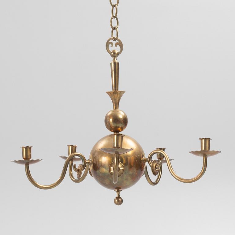 Chandelier, Swedish Grace, 1920s/30s.