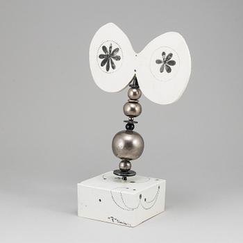 SYLVIA LEUCHOVIUS, skulptur, fjäril, Rörstrand.