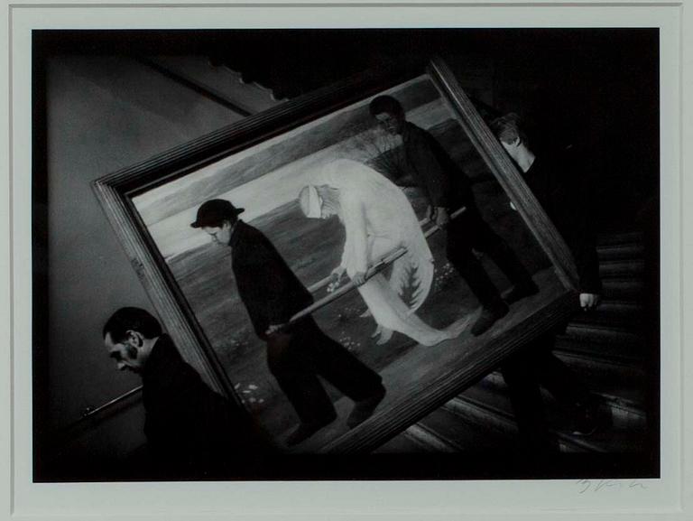 BEN KAILA, fotografi, sign. och dat. 1985, silvergelatin fotografi.