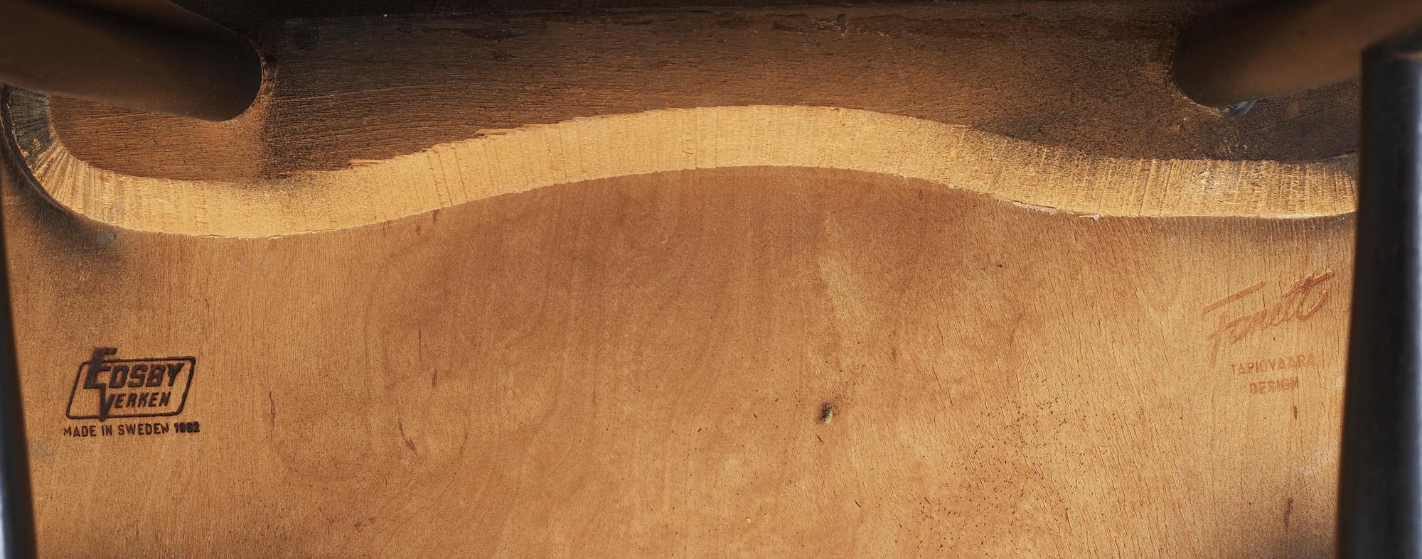 STOLAR, 4st, Ilmari Tapiovaara, Edsbyverken, 1900-talets mitt.