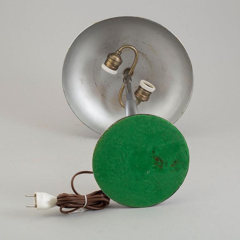 a mid 20th century table lamp, possibly from Italy.