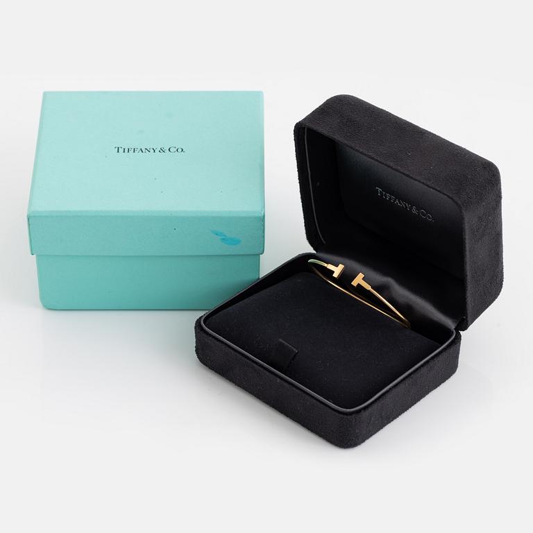 Tiffany & Co, armring, "T-wire narrow", 18K roséguld.