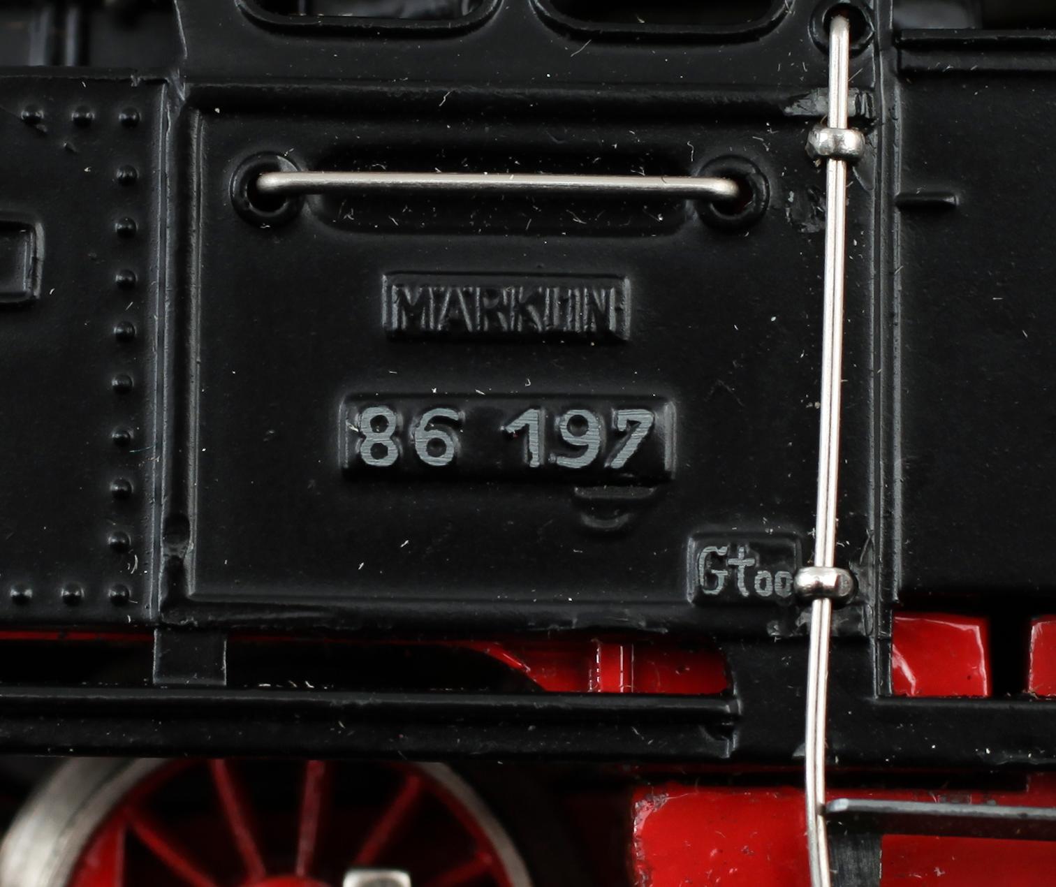 MODELLTÅGSLOK, Märklin, Tyskland.