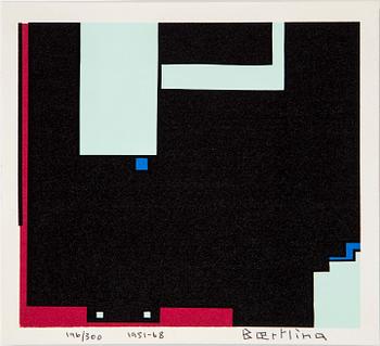 Olle Baertling · OLLE BÆRTLING, "Univers en formation", 1951, serigrafi, signerad och numrerad 196/300, dat. 1951-68.