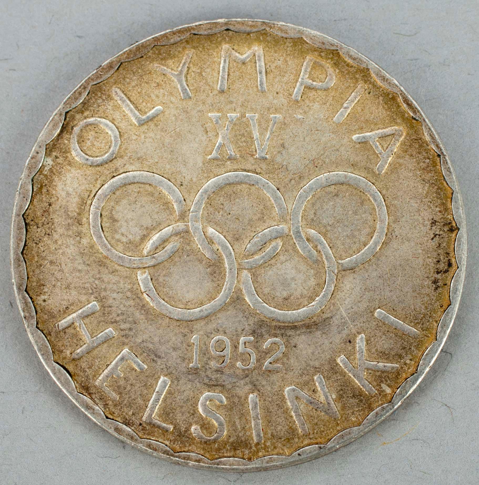 MINNESMYNT, silver, 500 mark Finland 1952.