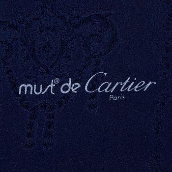 must de Cartier, scarf.