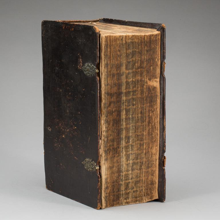 BIBLIA, das ist: Die gantze Heilige Schrifft Altes und Neues Testaments, durch Doct.Martin Luther verteutschet... 1716.