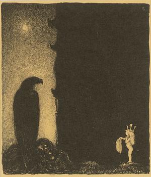 John Bauer, "Här har du allt, som återstår av mina kläder".