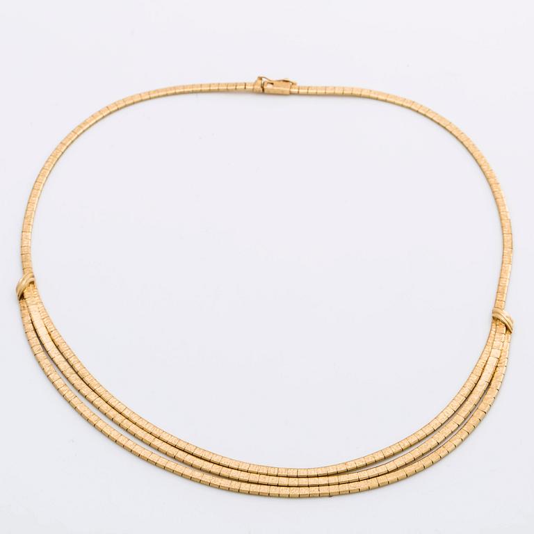 NECKLACE 18K gold, 38 g.