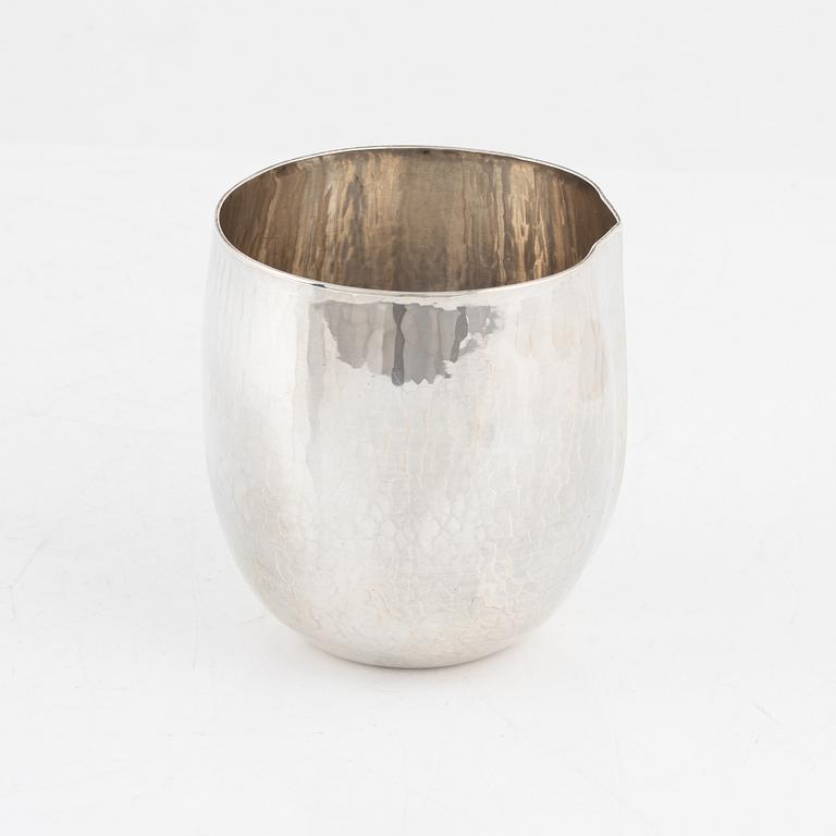 Jan Lundgren, a silver jug, Stockholm 1981.