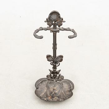 Umbrella stand, 20th century, cast iron.