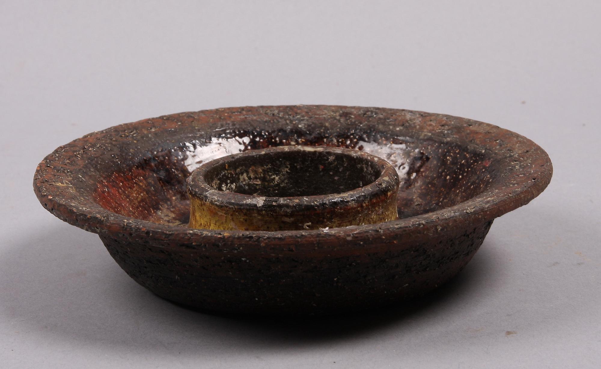 LJUSSTAKE, stengods, Kraitz.