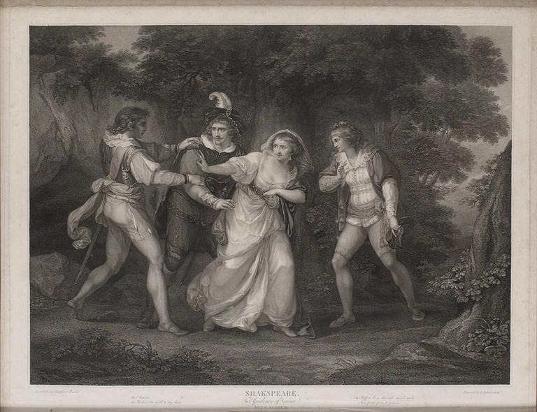 John & Josiah Boydell (publ), Shakspeare; "Machbeth", "Two Gentlemen of Verona".