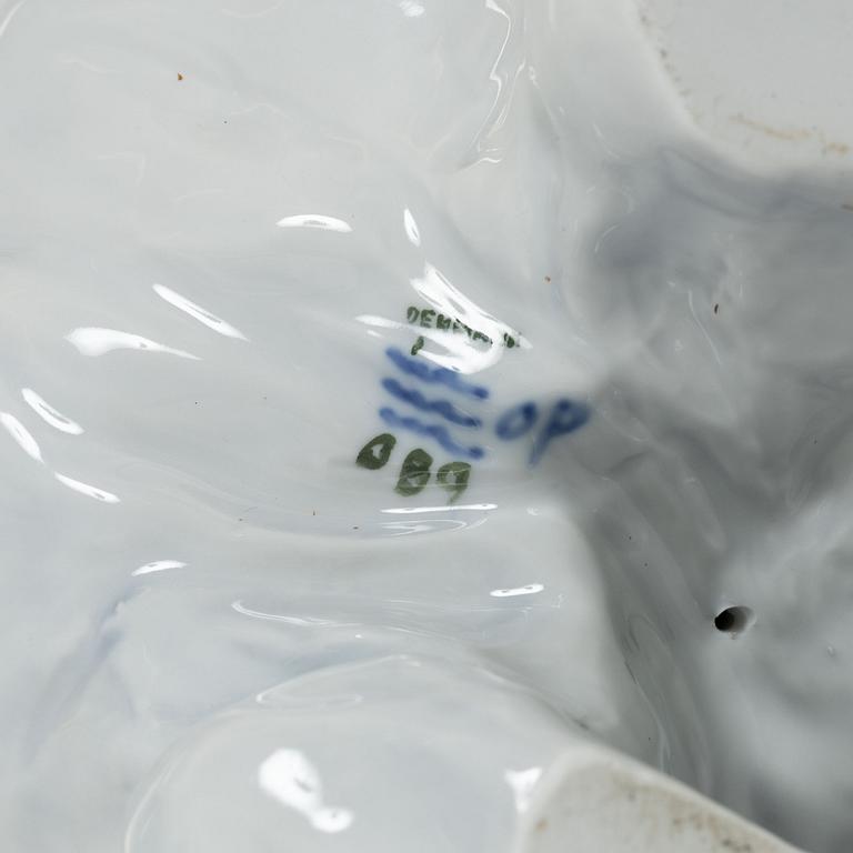 A porcelain figurine, Royal Copenhagen, Denmark.