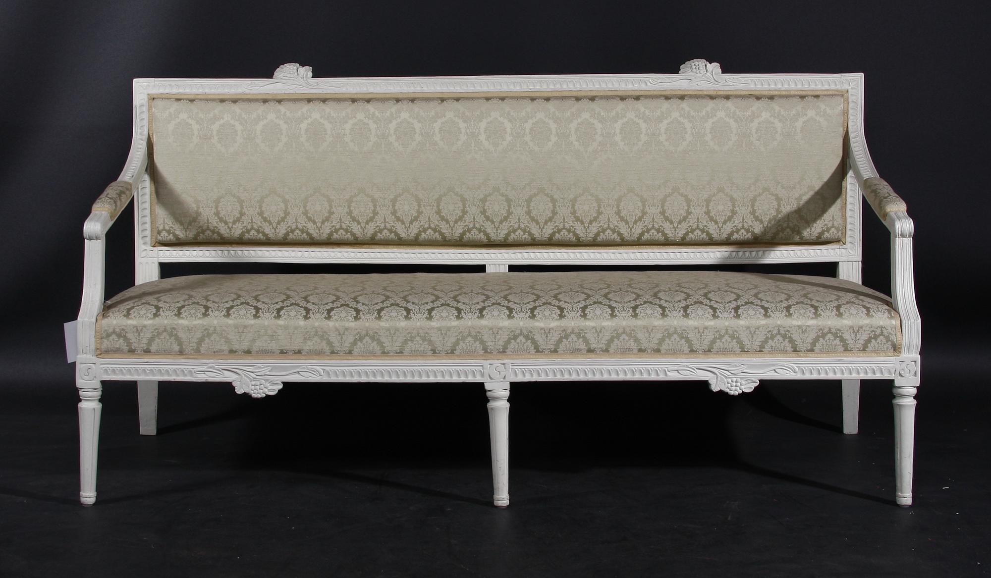 SOFFA. Gustaviansk, Lindome, sent 1700-tal.