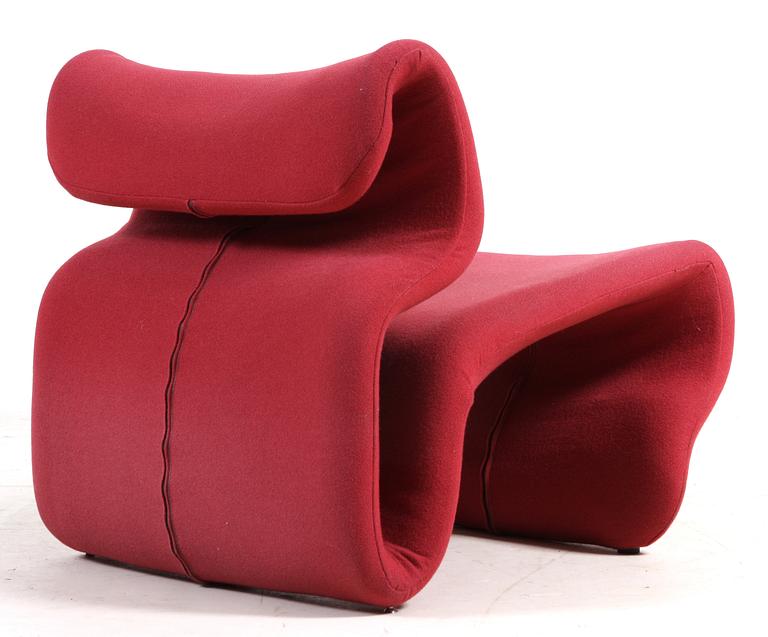 FÅTÖLJ, "Etcetera", Jan Ekselius för J. O. Carlsson, Vetlanda, modellen formgiven 1970.