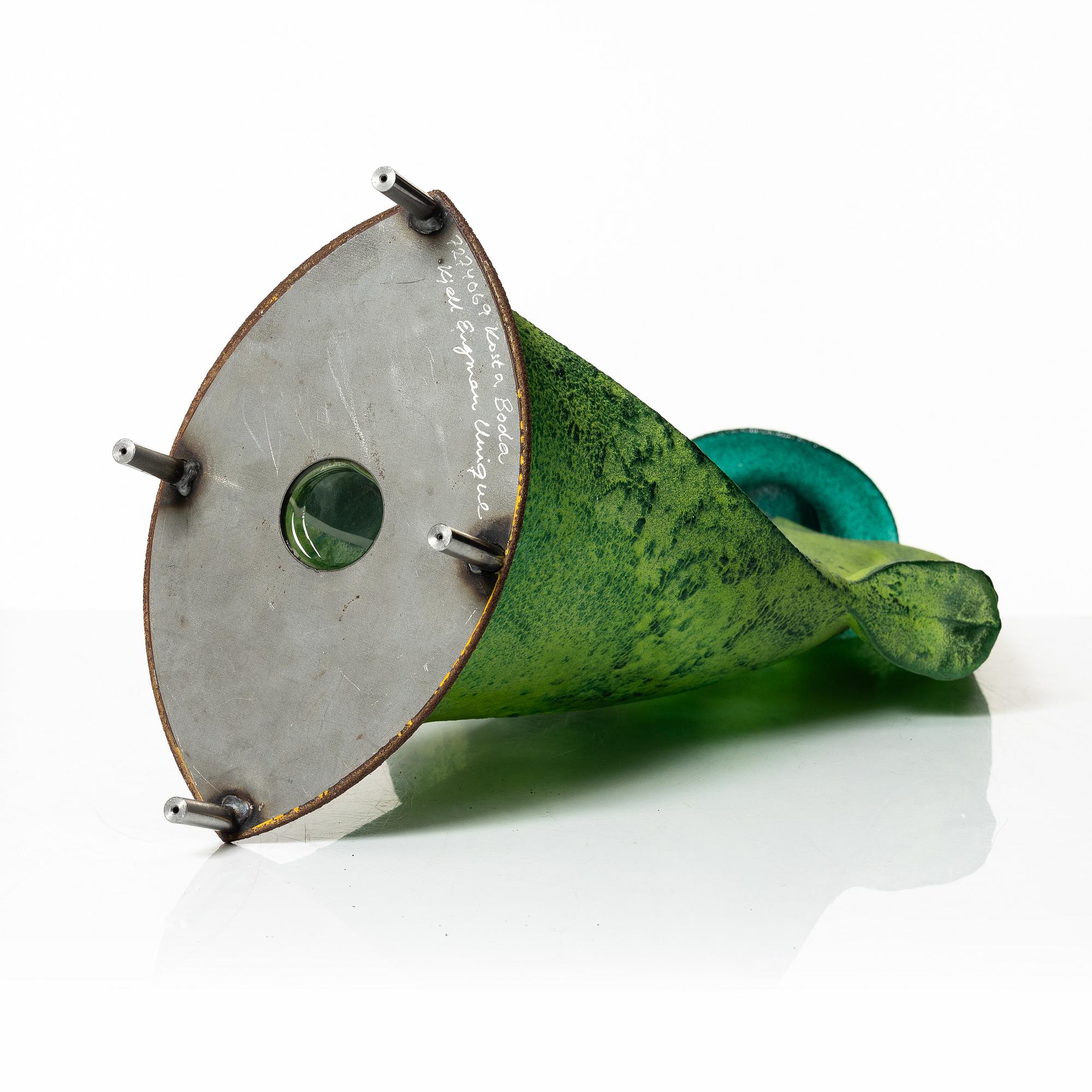 Kjell Engman, 'Man in Trenchcoat/Catwalk', Kosta Boda.